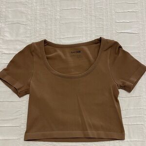 Garage Women's Tan Crop Top